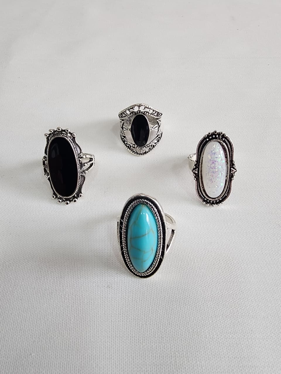 Colección de Anillos Místicos Boho Grandes