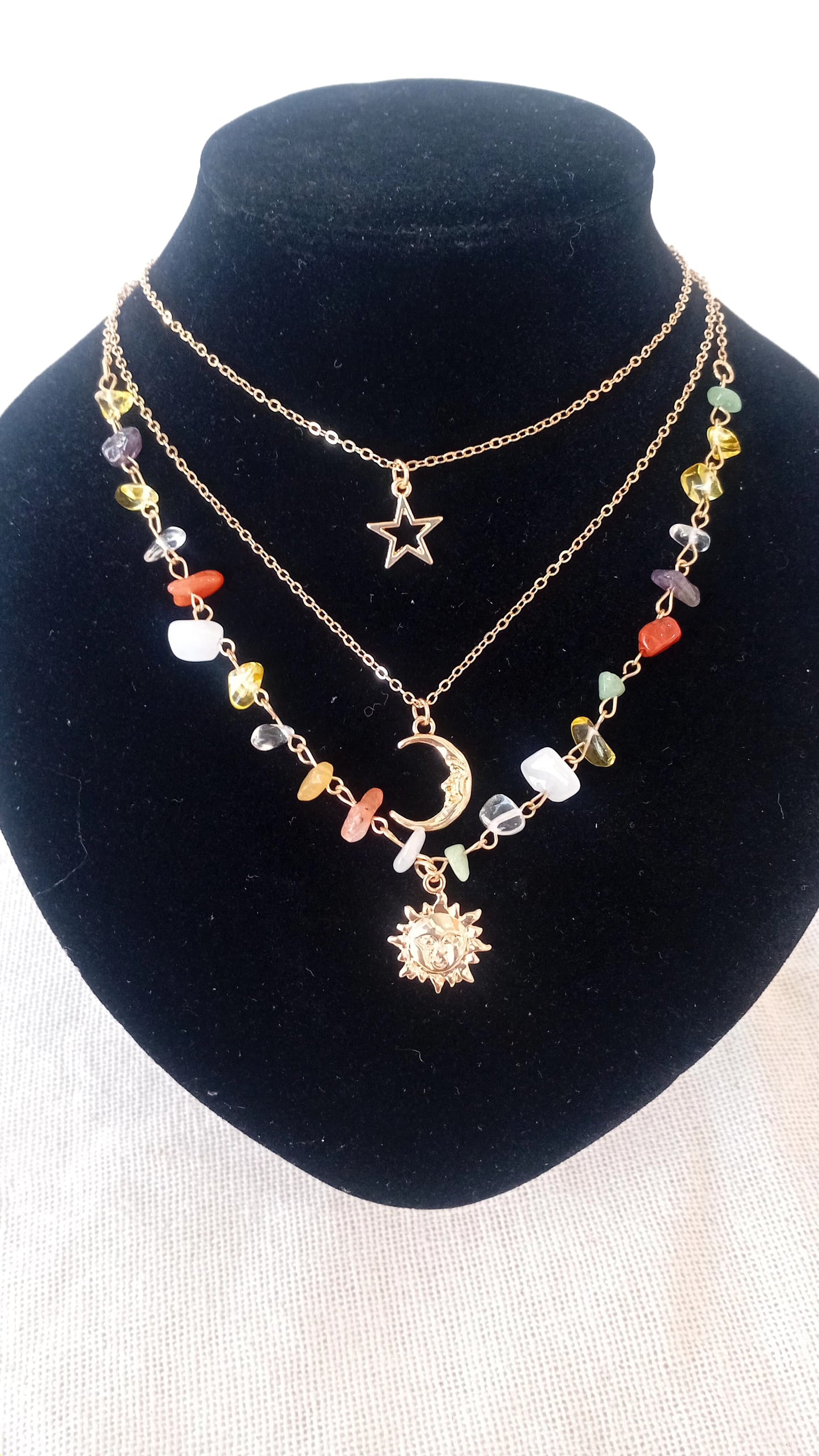 🌞🌙✨ Collar Alquimia Solar