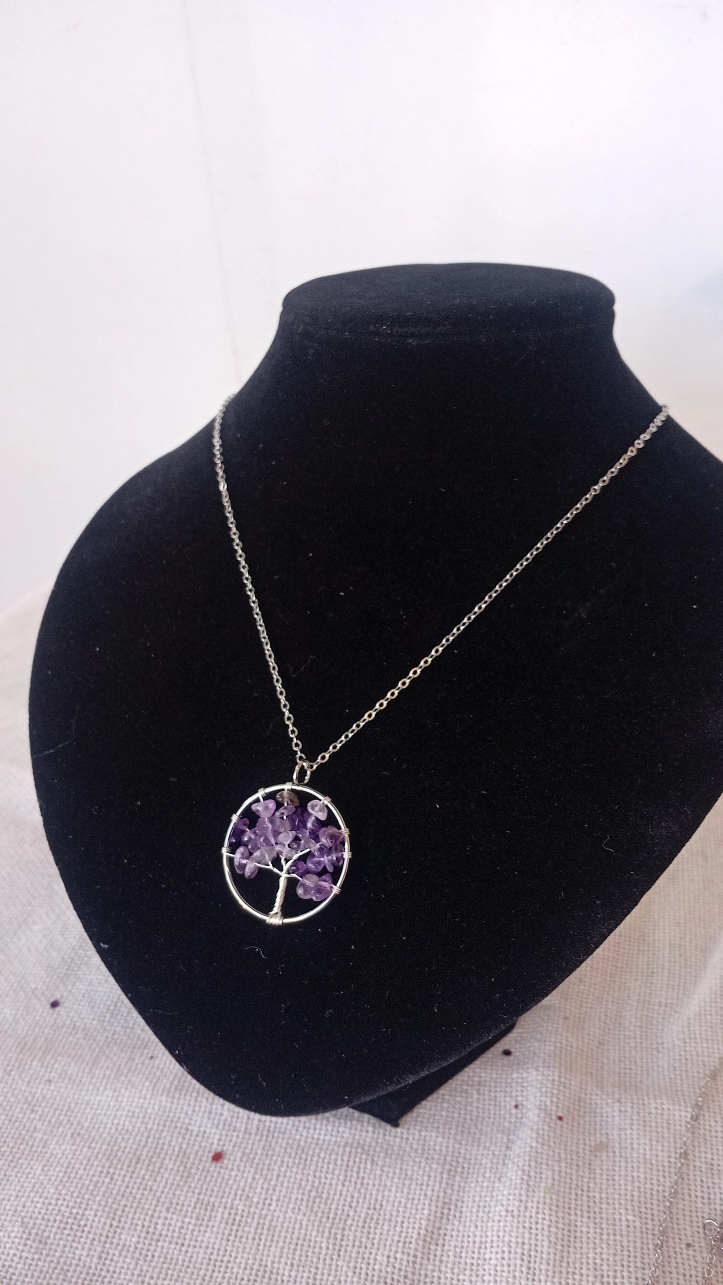 Collar de Amatista – Claridad Espiritual y Protección Interior