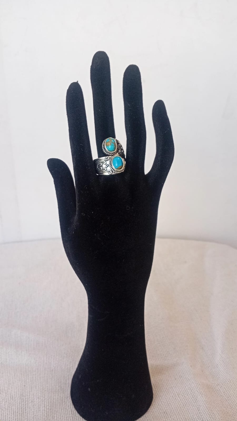 ✨ Anillo Turquesa Doble Energía ✨