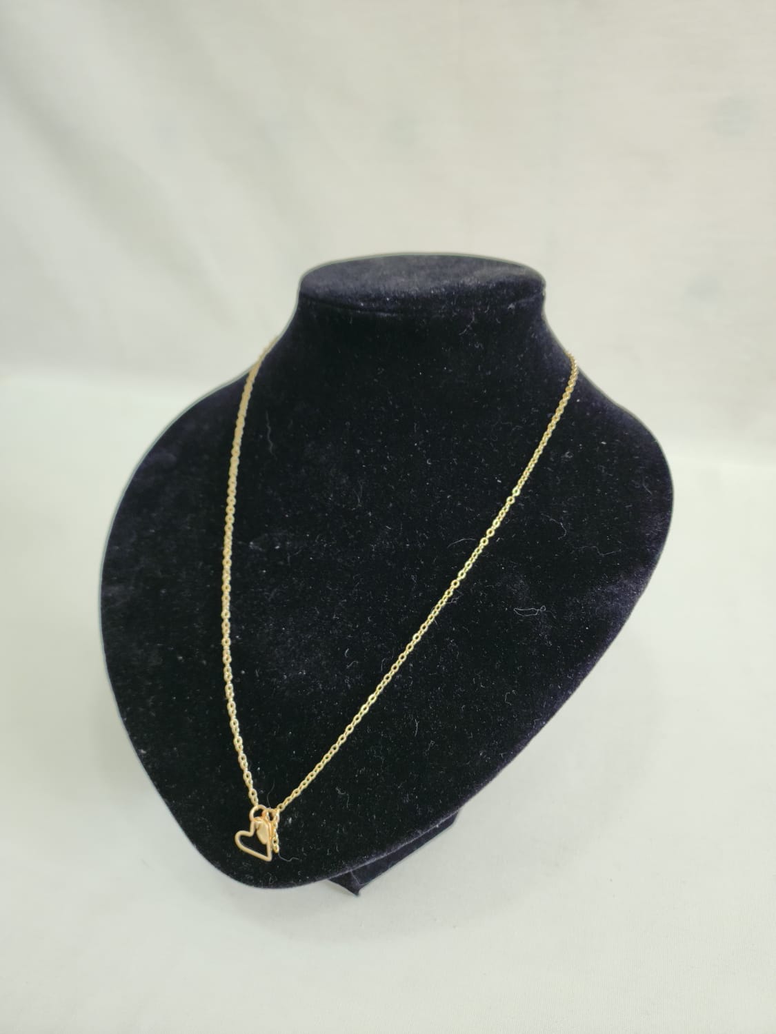 Collar Corazón Dorado Minimal