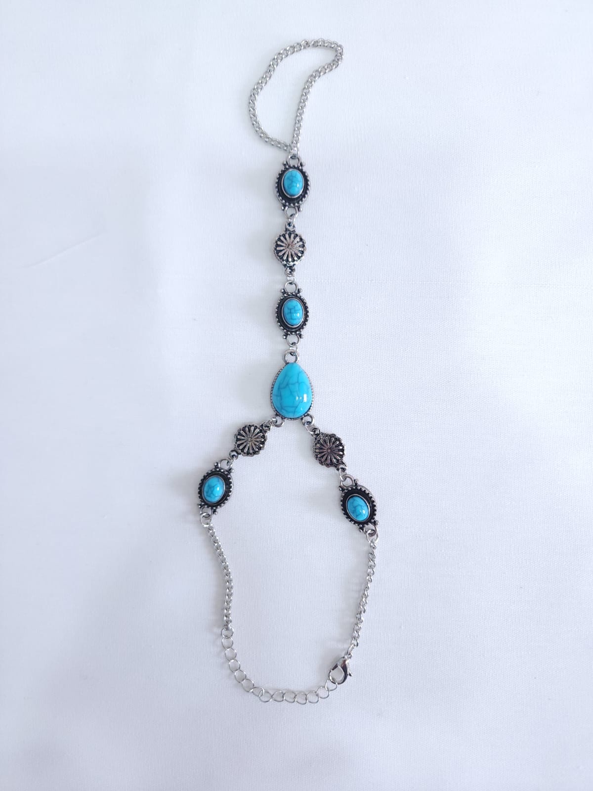 Pulsera y Anillo Turquesa: Conexión de mano y alma