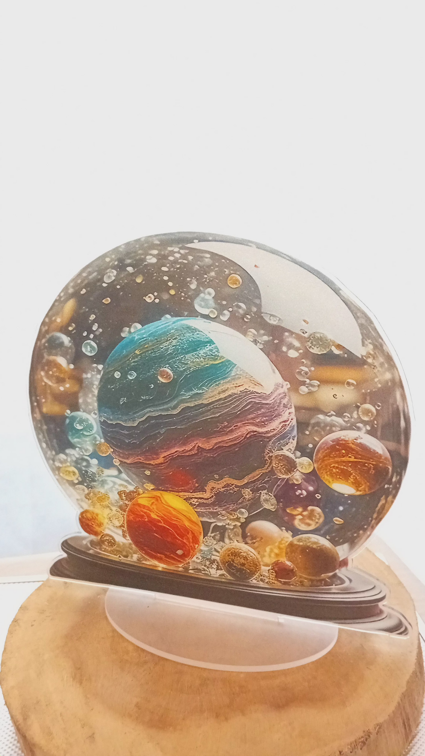 Adorno 3D Planetas – Movimiento, Luz y Equilibrio Espiritual