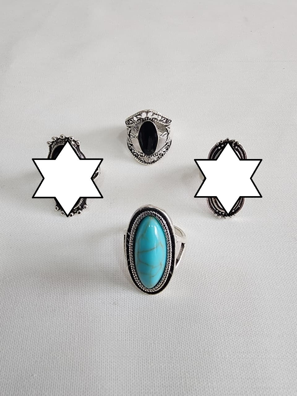 Colección de Anillos Místicos Boho Grandes