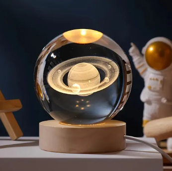 Lámpara de Saturno- Luz de Otro Mundo