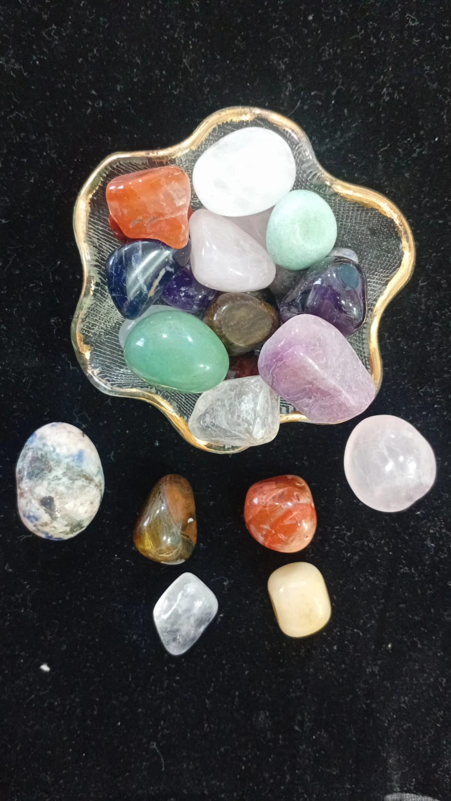 Set de Piedras Pulidas Premium – Energía Equilibrada y Belleza Natural