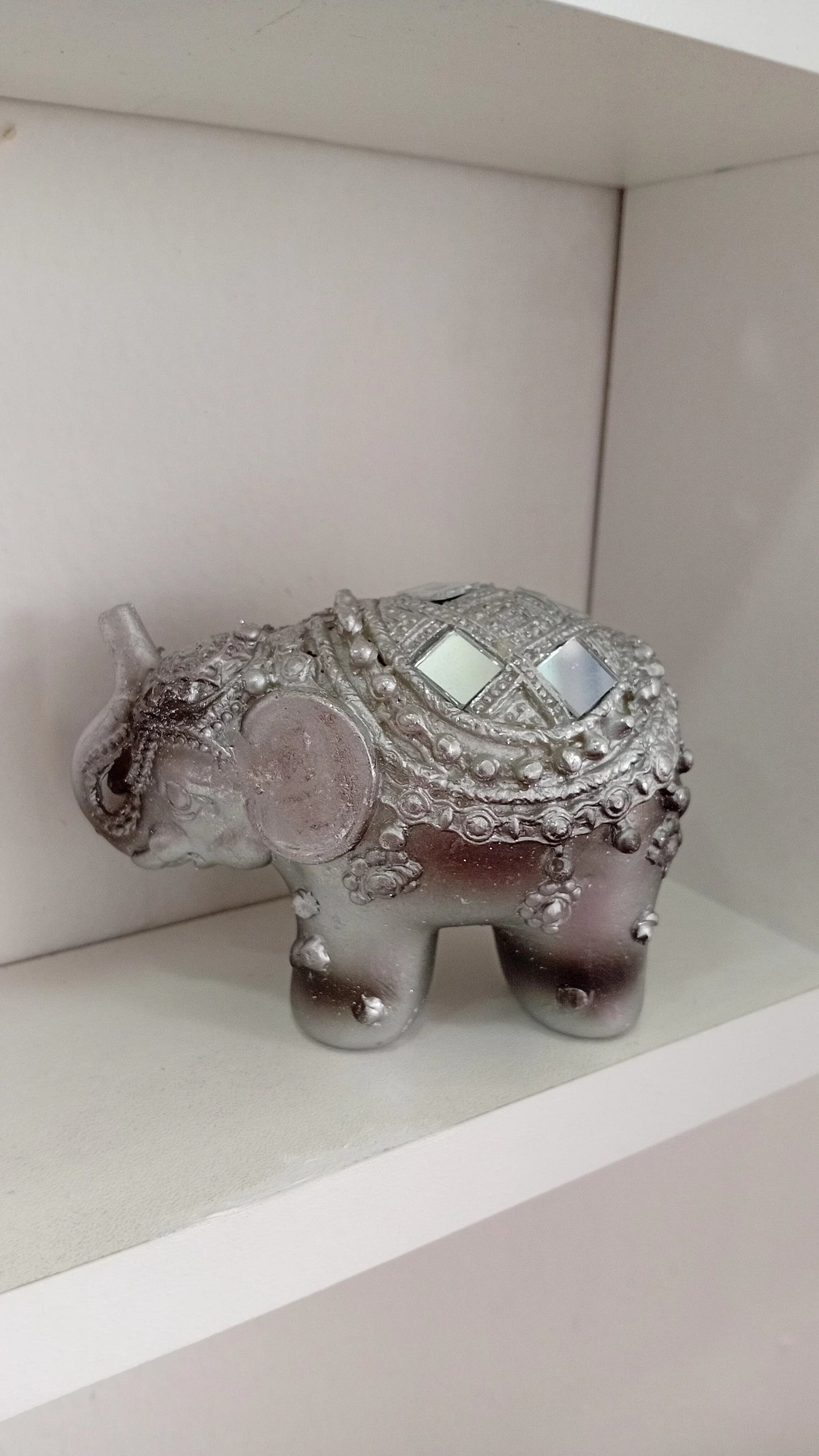 Elefantes Decorativos con Espejitos