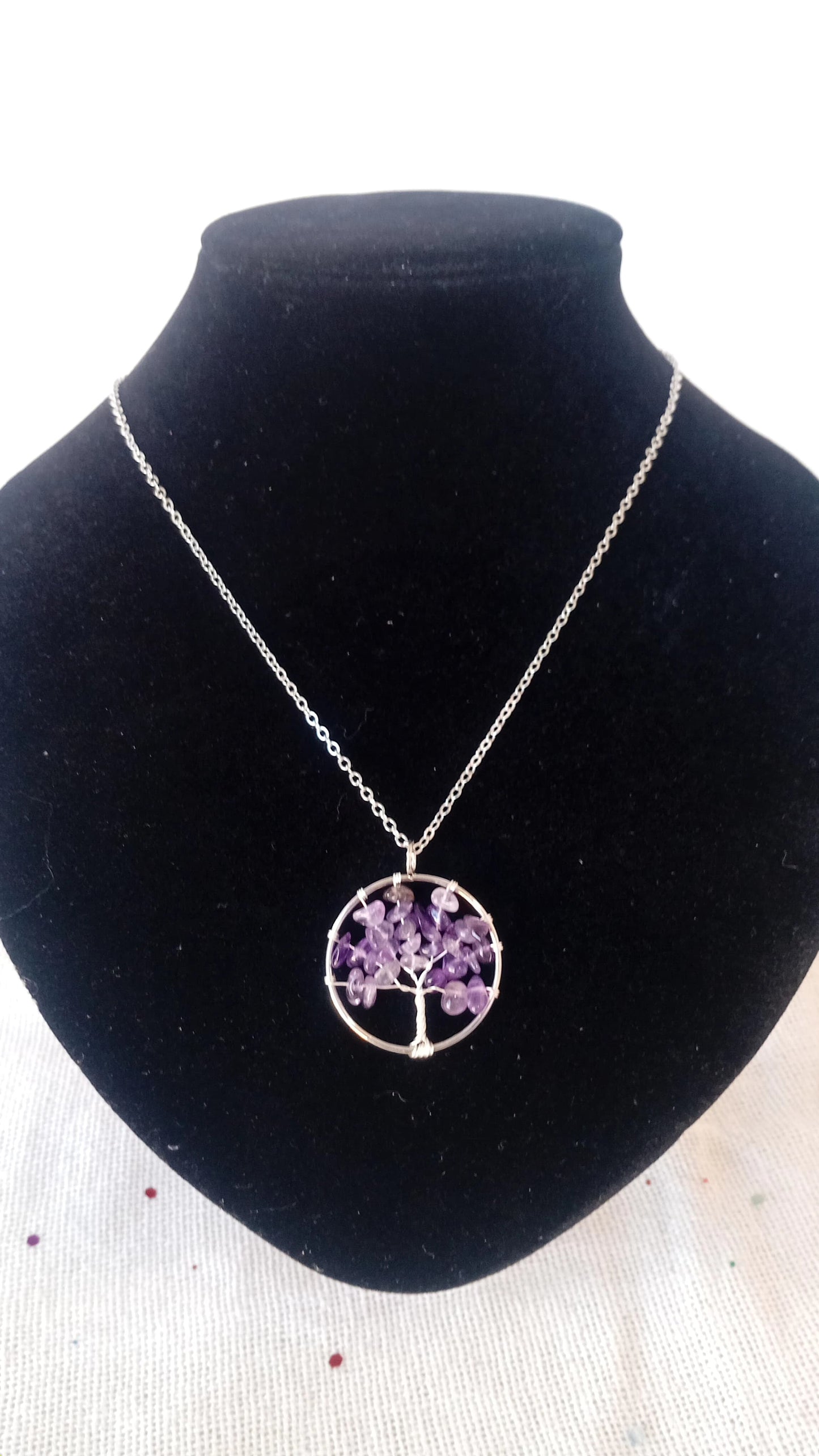 Collar de Amatista – Claridad Espiritual y Protección Interior