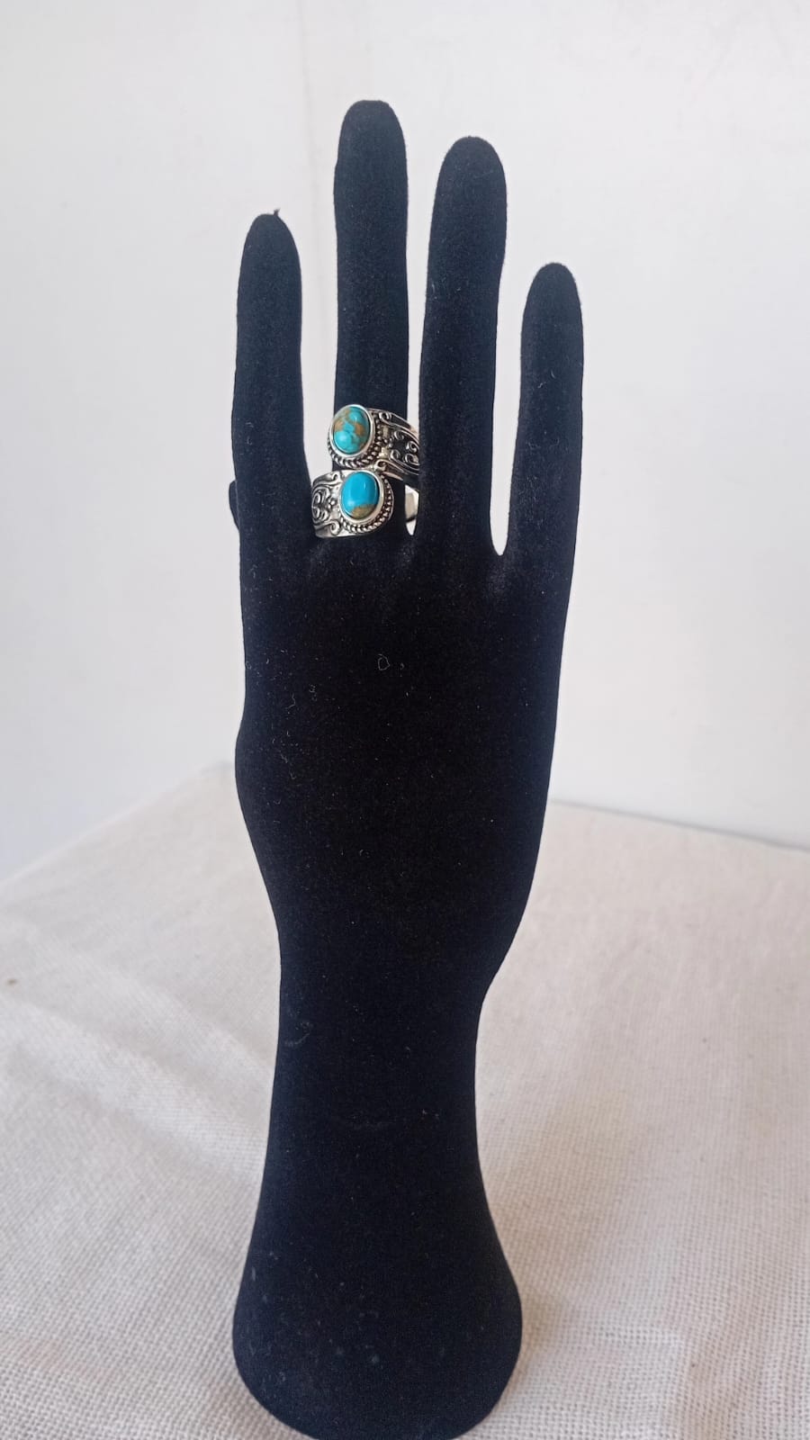 ✨ Anillo Turquesa Doble Energía ✨