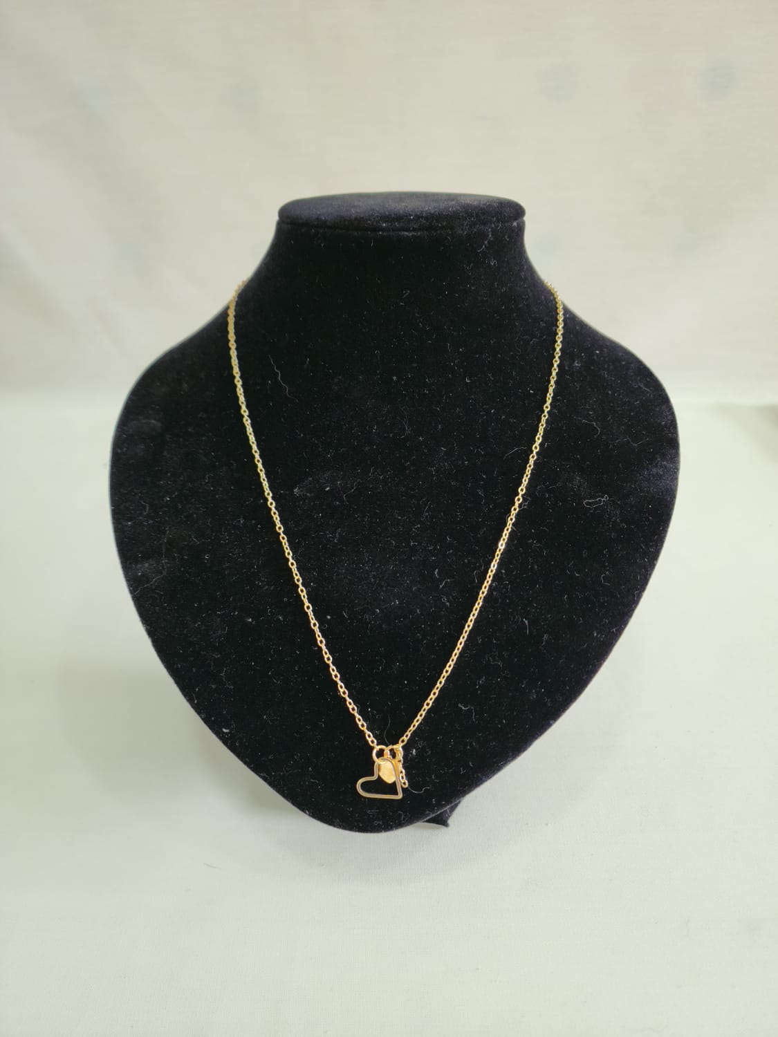 Collar Corazón Dorado Minimal