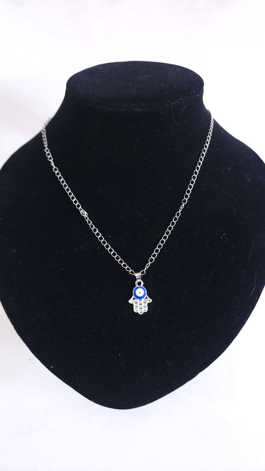 💙 Collar Ojo Turco y Mano de Fátima