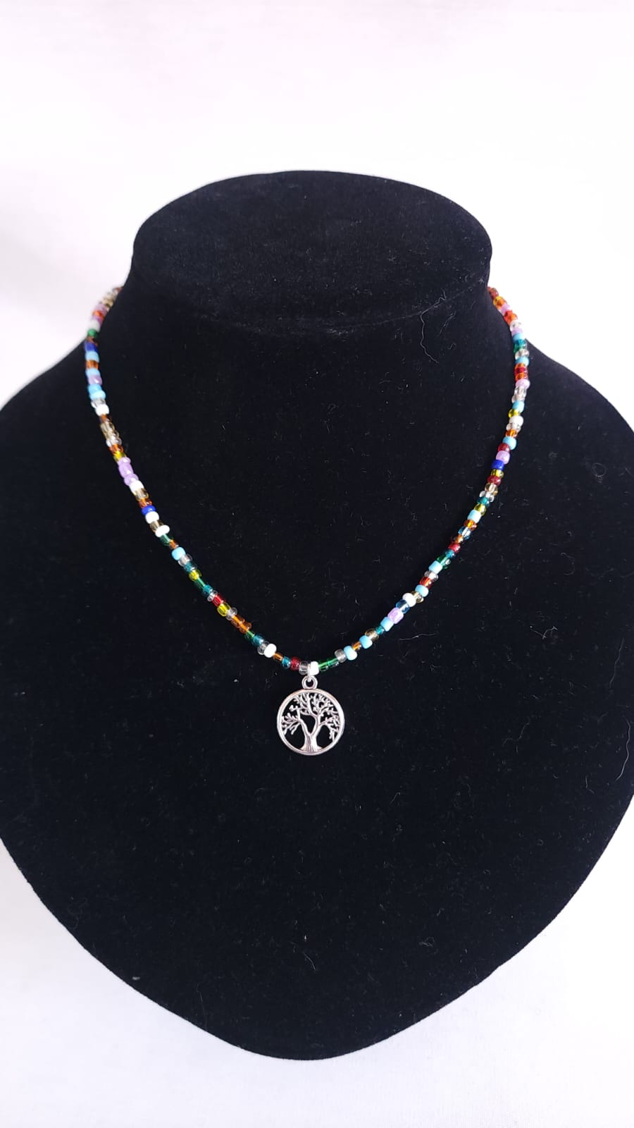 🌳 Collar Árbol de la Vida Multicolor