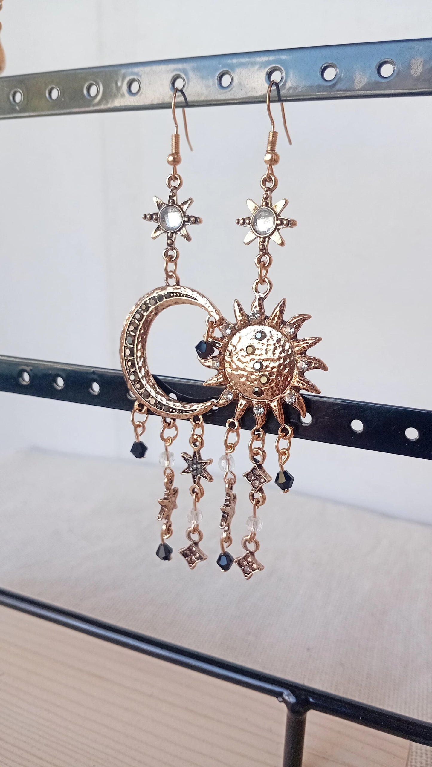 ☀️🌙 Aretes Sol y Luna