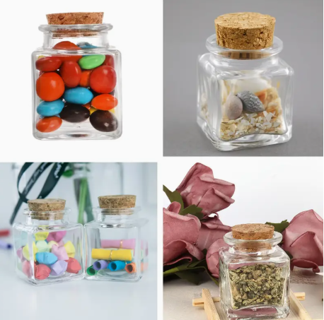 Botellitas cuadradas