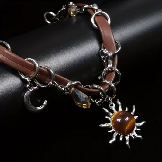 Collar Talismán Sol y Luna – Equilibrio y Luz Interior