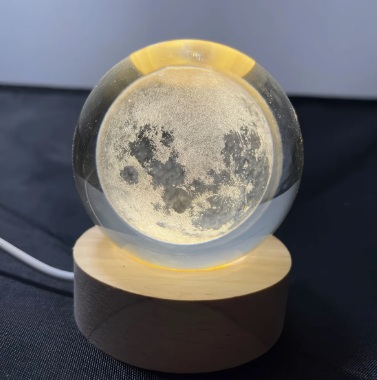 Lámpara de Luna – Luz que Abraza